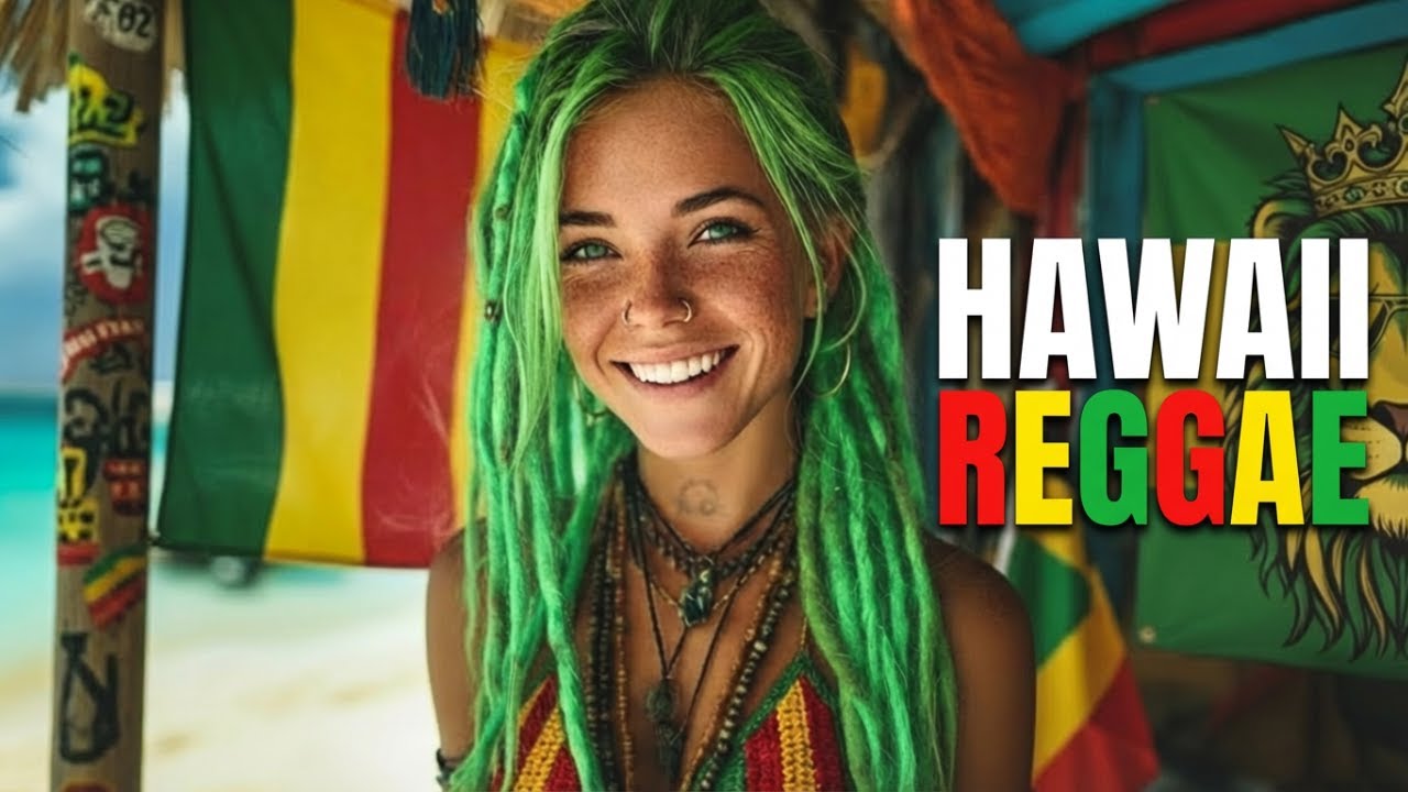 🌴 Tropical Island Chill Reggae – Peaceful Hawaiian Vibes All Day 🌊