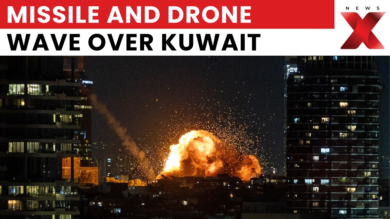 Ballistic Missiles Strike Tel Aviv, Flashes Light Up Skyline Amid Heavy Damage | NewsX