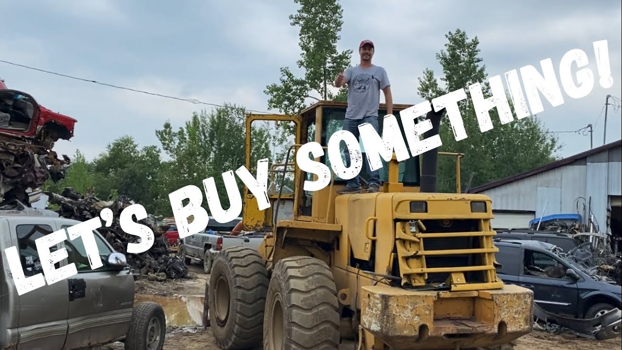 Around the farm with JT.  Let’s go junk yard exploring!