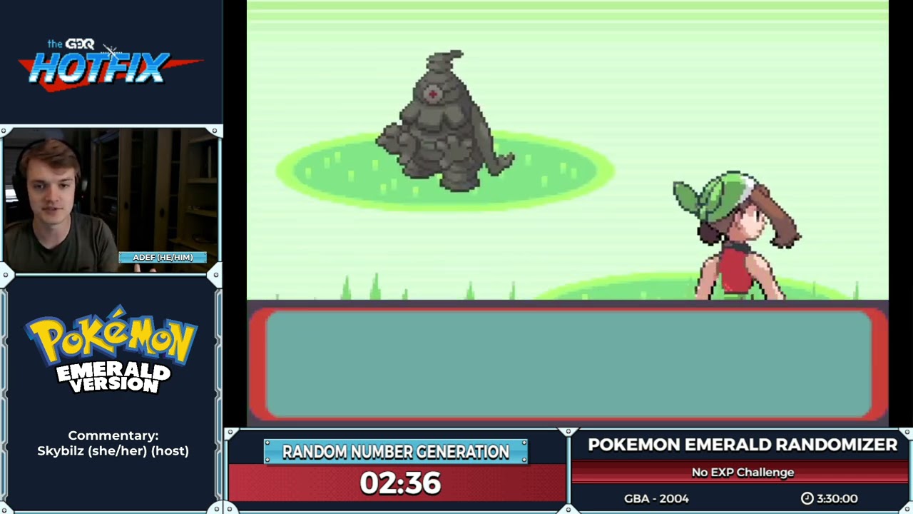 Random Number Generation - Pokémon Emerald Randomizer