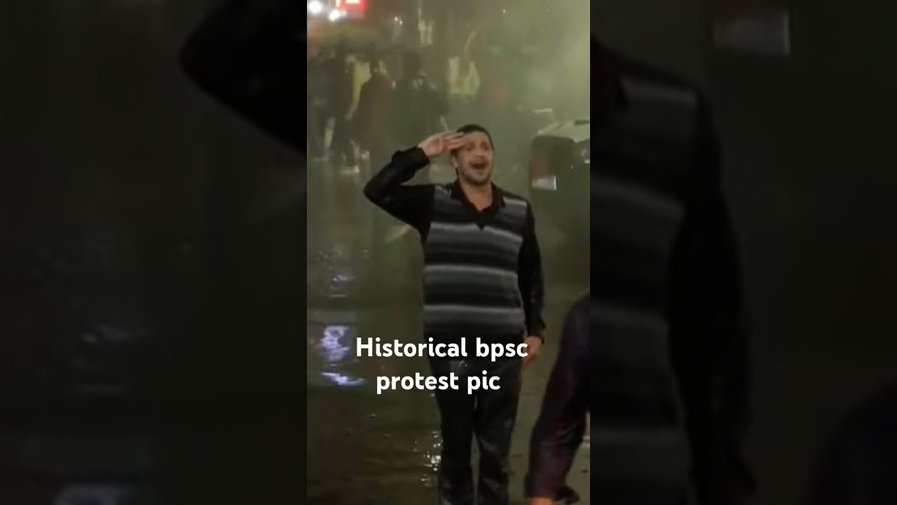 Bpsc protest historical pic salute you brother| #bpsc #bpscreexamforall #patna #cm #nitishkumar