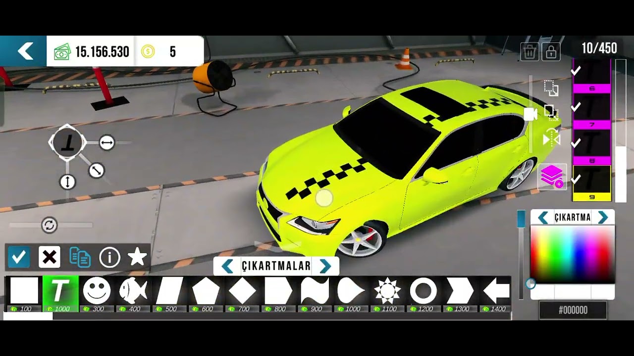 0 dan arabalar yaptım biri yarım kaldı