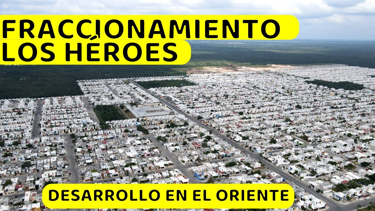 ✅ Fraccionamiento LOS HÉROES , Desarrollos AFUERA de Mérida 🏘🏘🏘 🔴