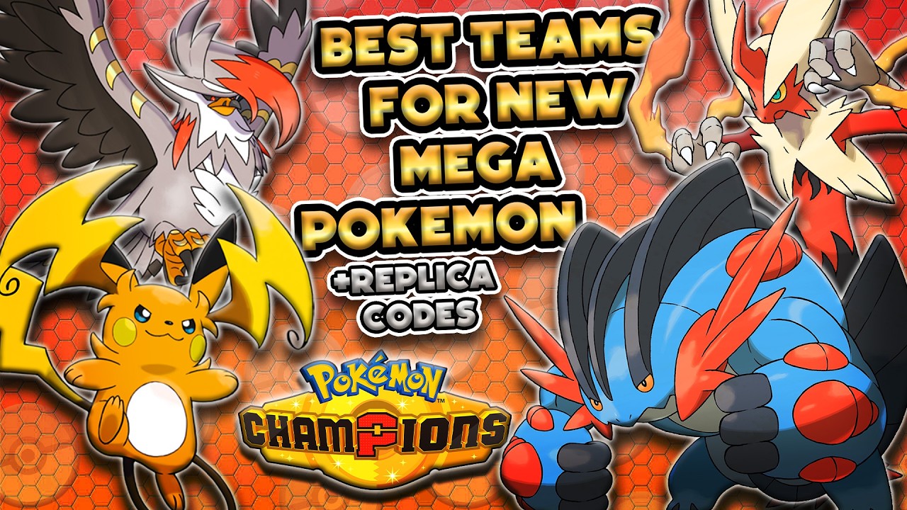 ЛУЧШАЯ РАНГОВАЯ КОМАНДА для каждого НОВОГО МЕГА-Покемона в Pok&eacute;mon Champions