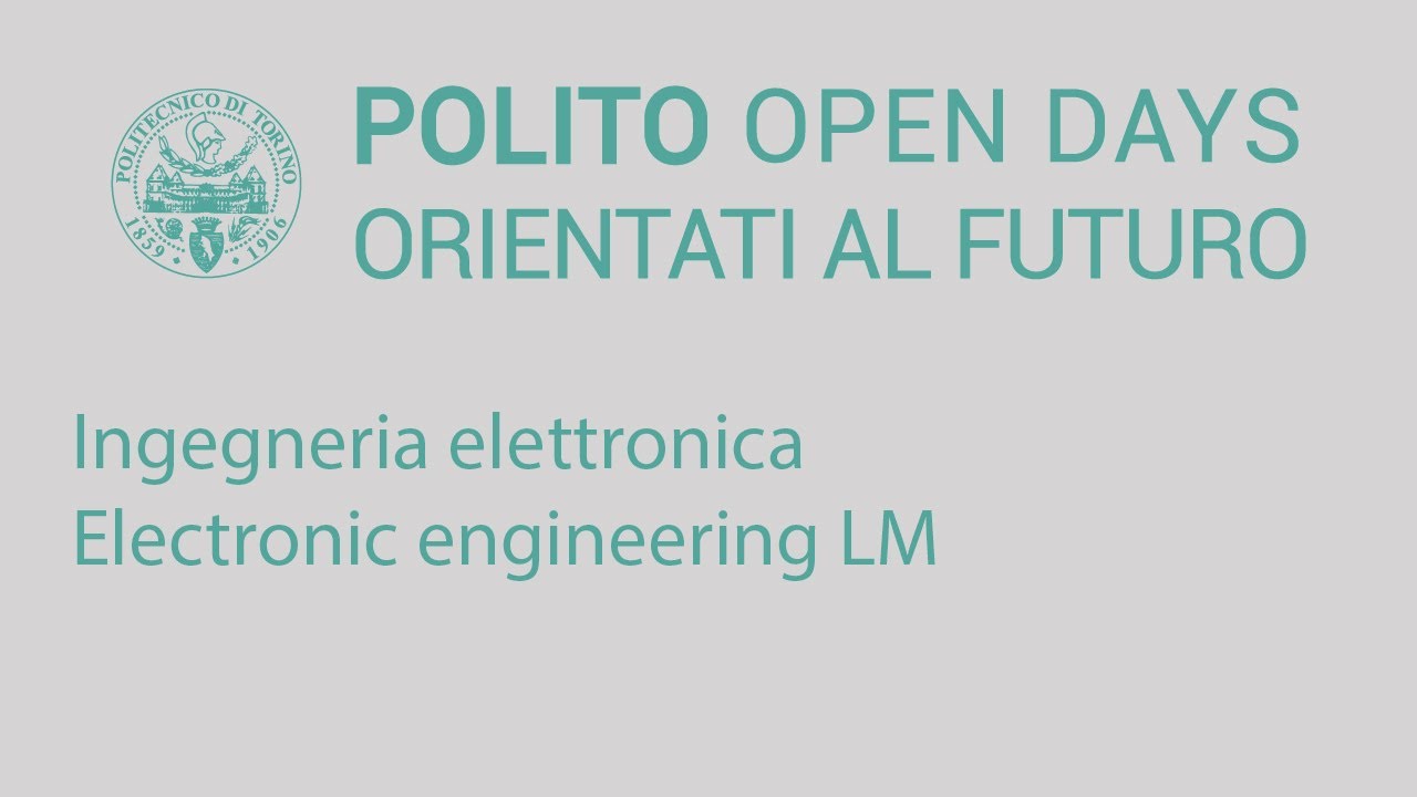 🇬🇧 Ingegneria elettronica / electronic engineering