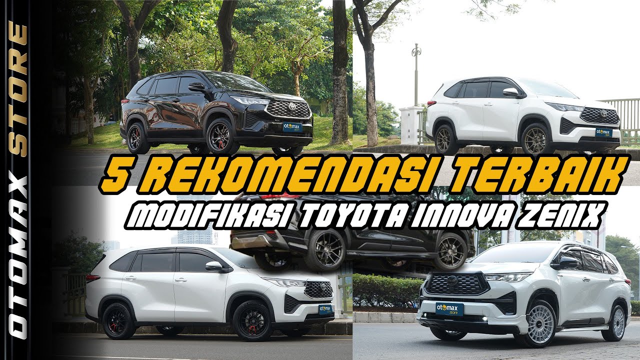 WOW 5 REFERENSI MODIFIKASI VELG INNOVA ZENIX TERKEREN!! | otomax store