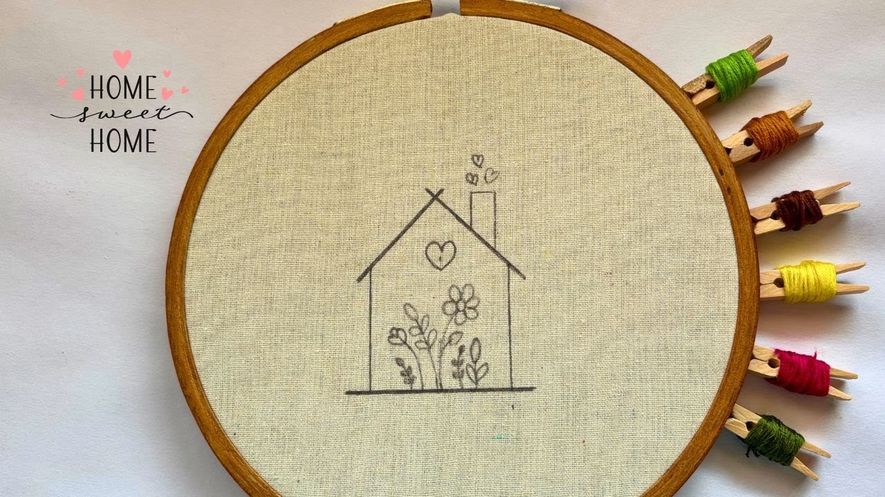 Beautiful Hand Embroidery Designs - Top Stitches Using Satin Stitch Embroidery for Beginners