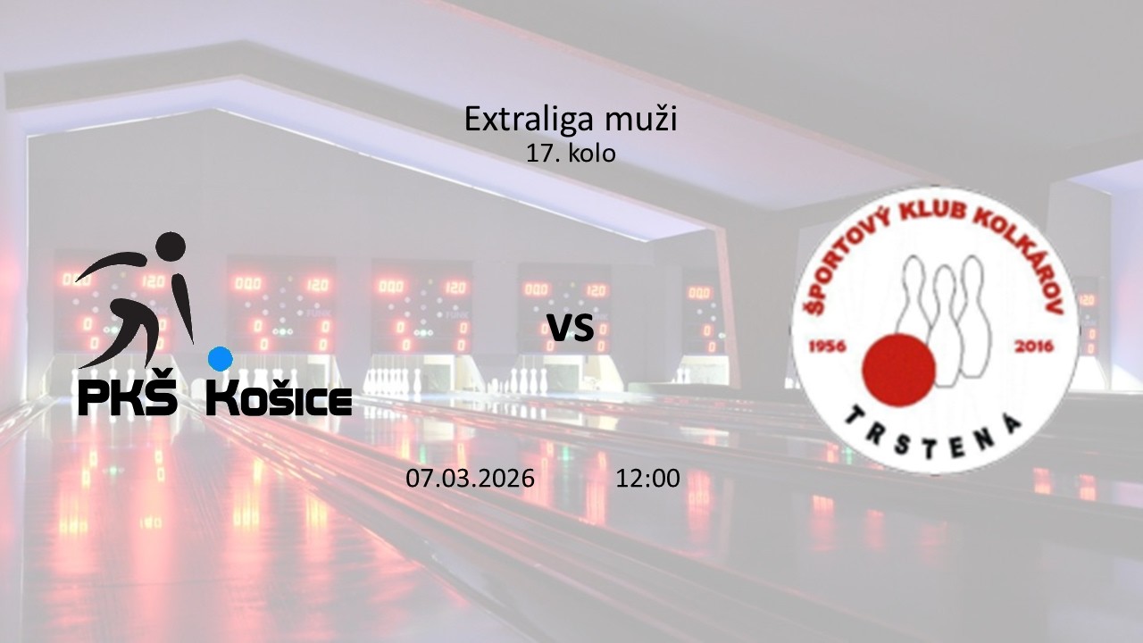 PKŠ Košice vs. ŠKK Trstená Starek - Extraliga muži 17.kolo