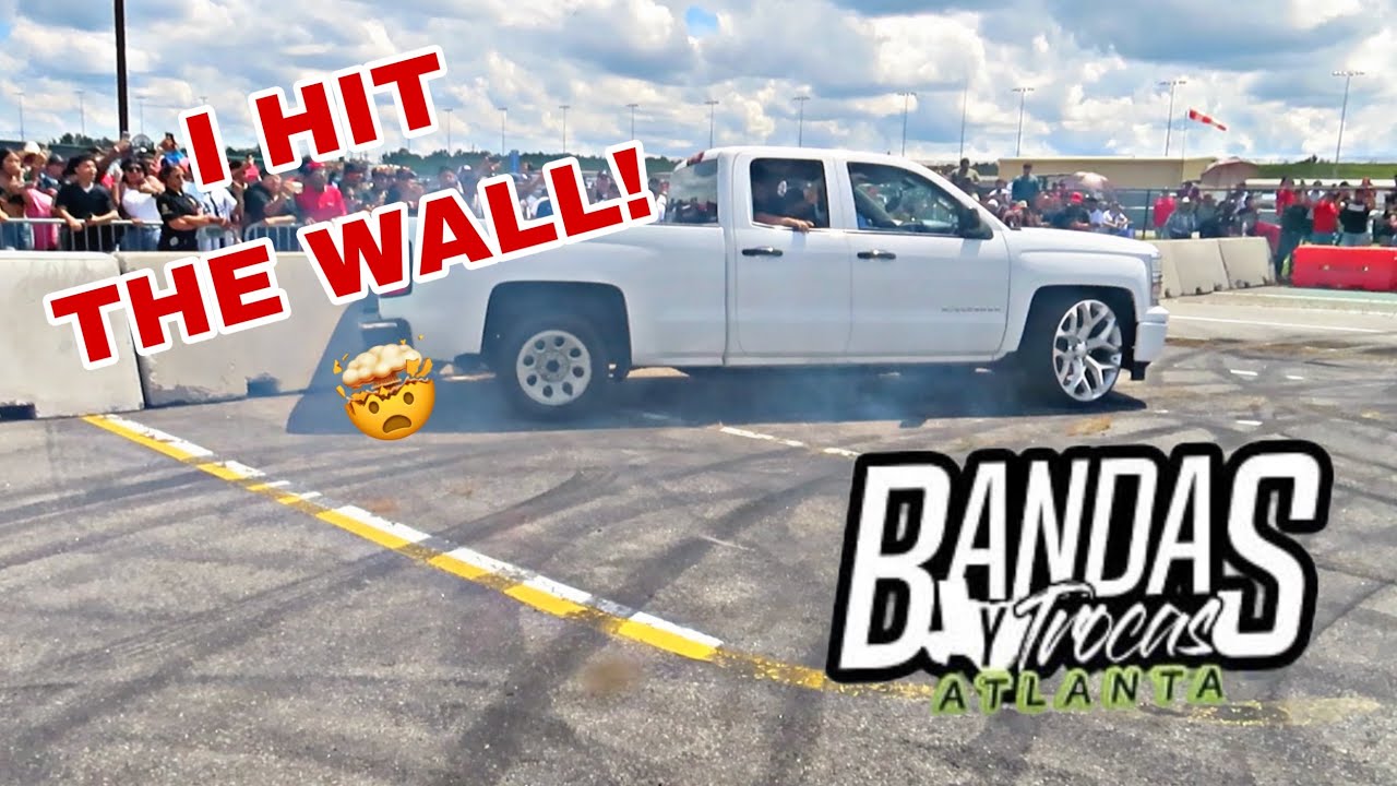 I WRECKED A TRUCK @ BANDAS Y TROKAS ATL! 🥴💥