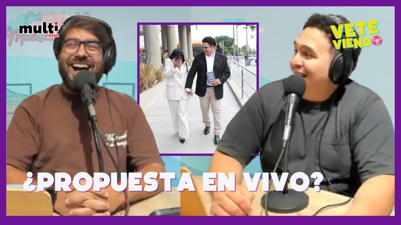 Hablamos de casamientos y Néstor terminó declarando amor 💍