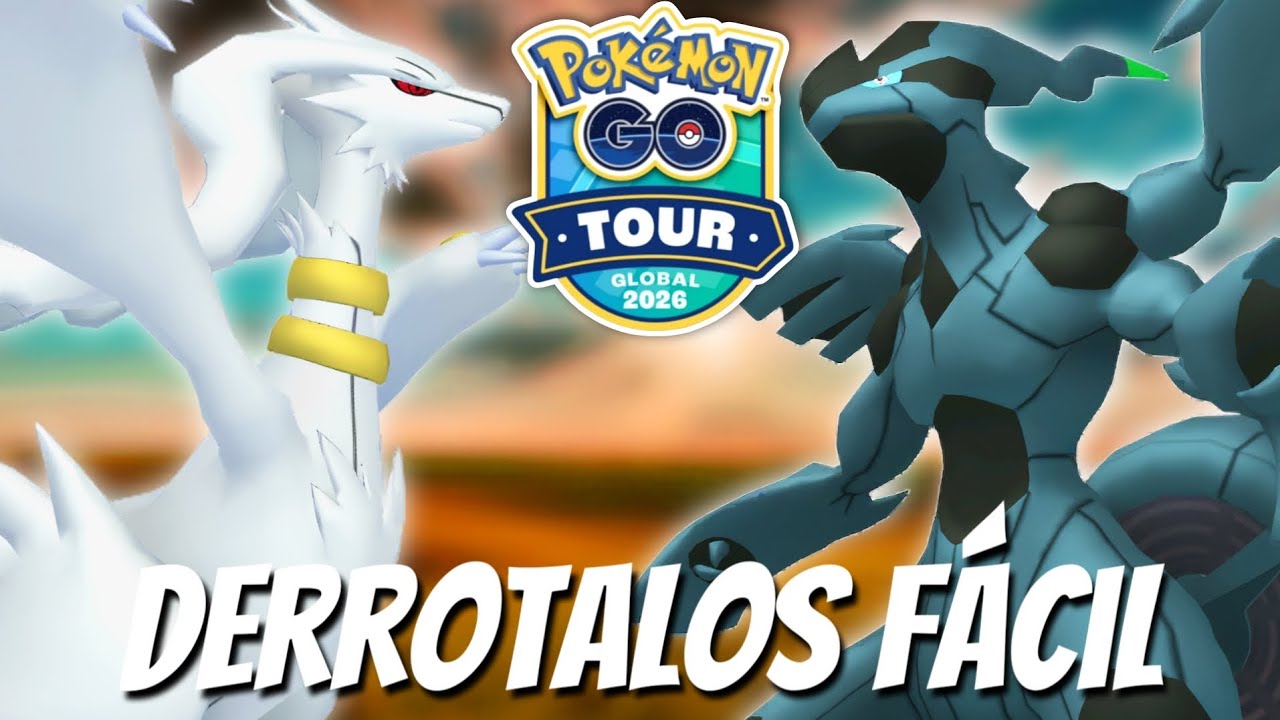 🐉¡CÓMO DERROTAR A RESHIRAM Y ZEKROM, MEJORES COUNTERS Y PVP! - Pokémon GO