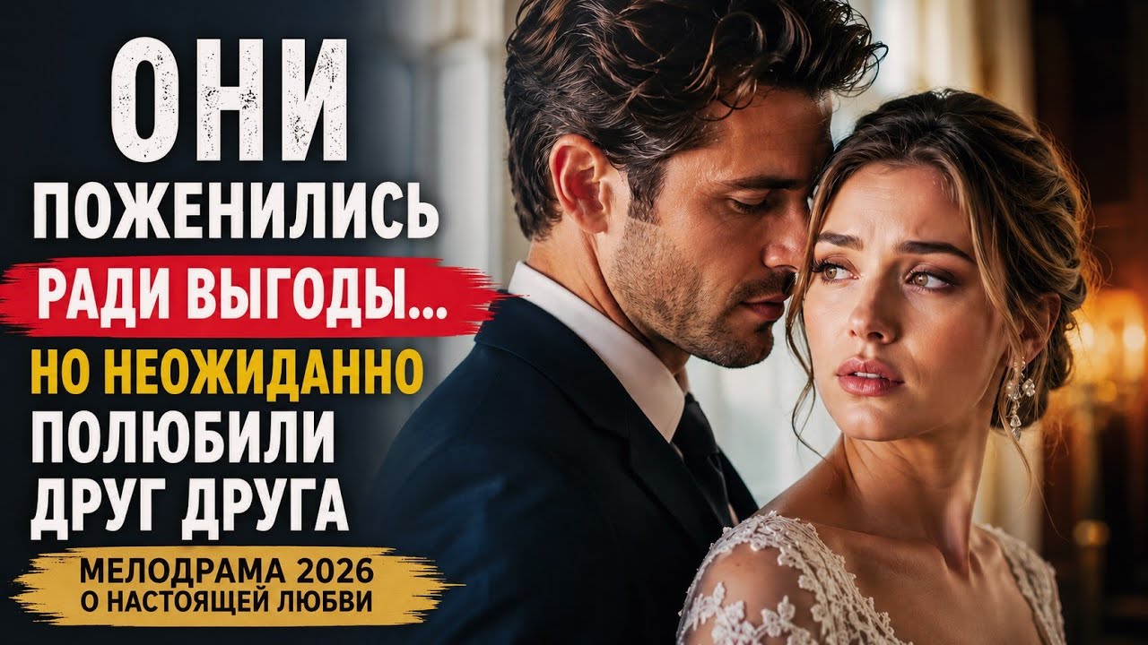 Они поженились ради выгоды... Но неожиданно влюбились друг в друга || Мелодрама 2026