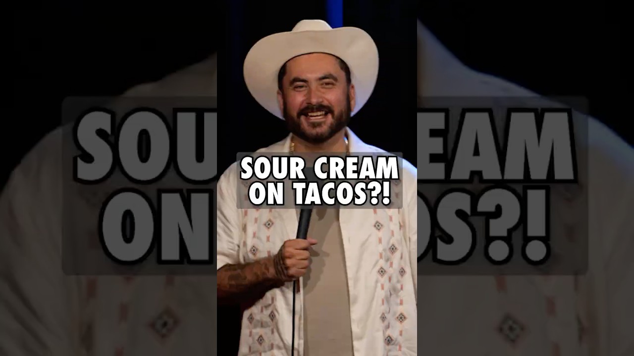 Sour Cream on Tacos | Alfred Robles | Stand-Up On The Spot #foryou #mexican #standupcomedy #explore