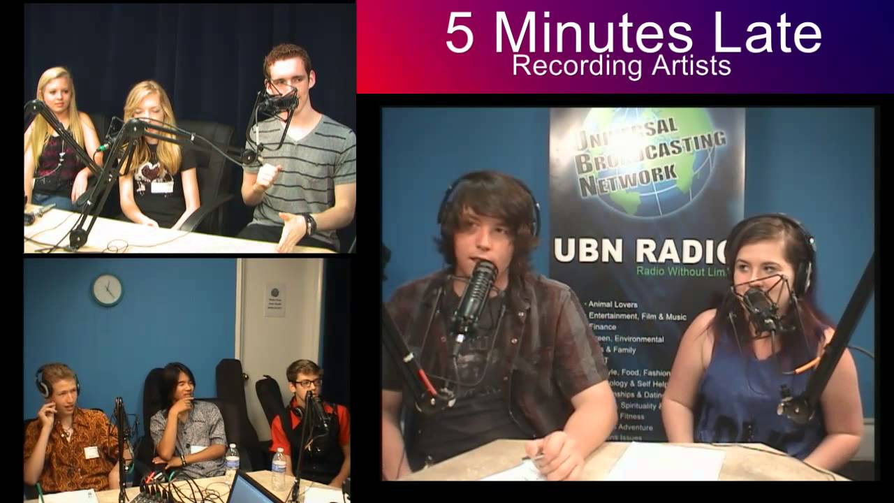 LIVE: 5 Minutes Late on The Music Project Radio