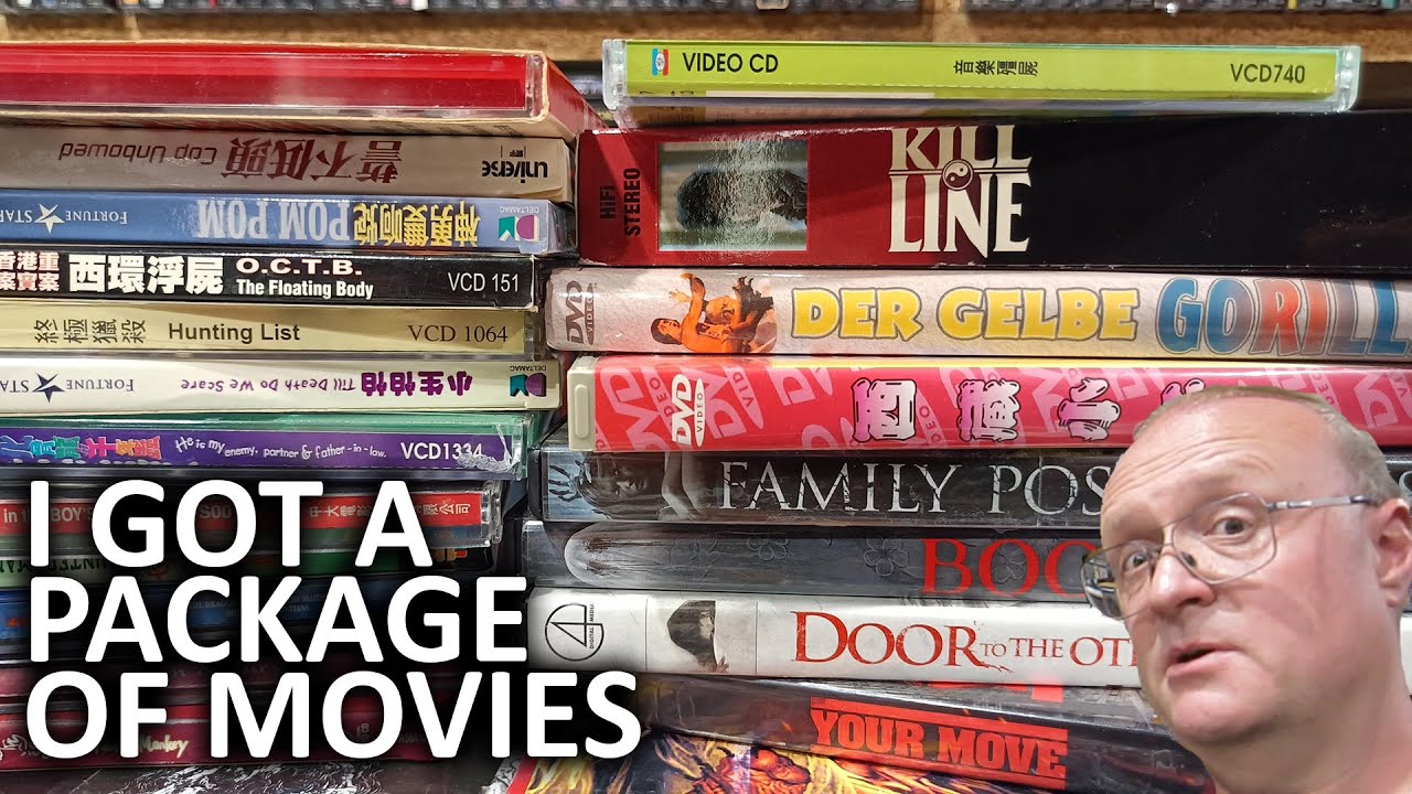 I got a Package of Movies.. (DVD / VHS / VCD)
