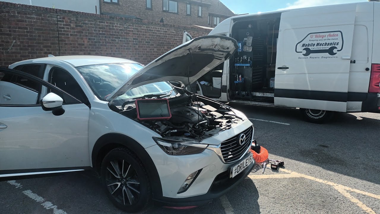 Mazda CX3 1.5 Sky Active P243C:00-2F Мигает индикатор сажевого фильтра (DPF) Частота регенерации