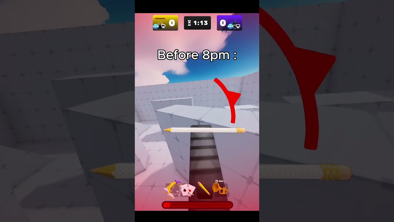 Rivals gameplay: Before vs After 8PM #shorts #gaming