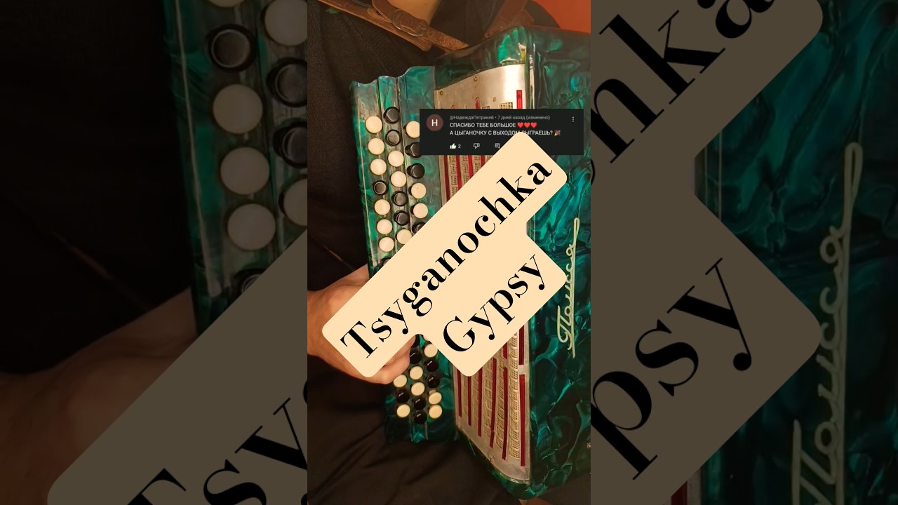 Цыганочка Gypsy dance on accordion #bayan #accordion #баян #аккордеон #gypsydance  #цыганочка