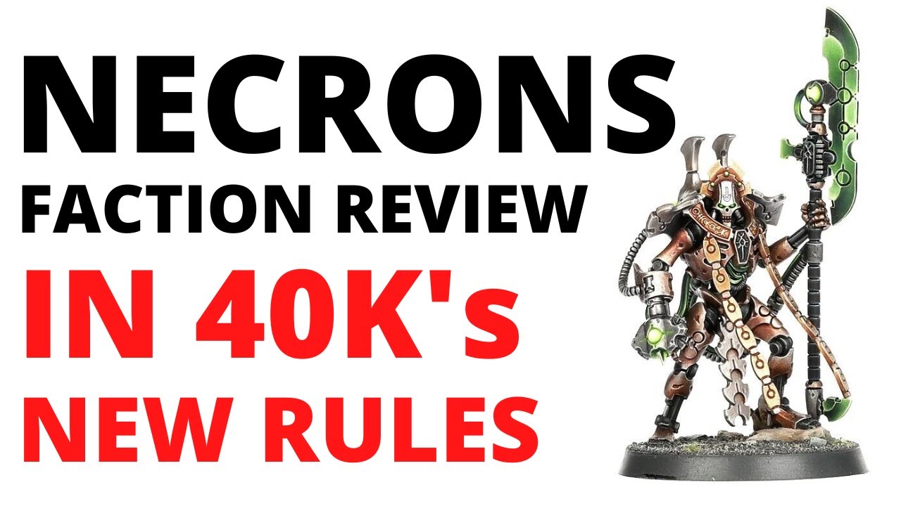 Necrons Review in Warhammer 40K Arks of Omen! - Points Cuts,, Core Rules and Objectives Analysed!