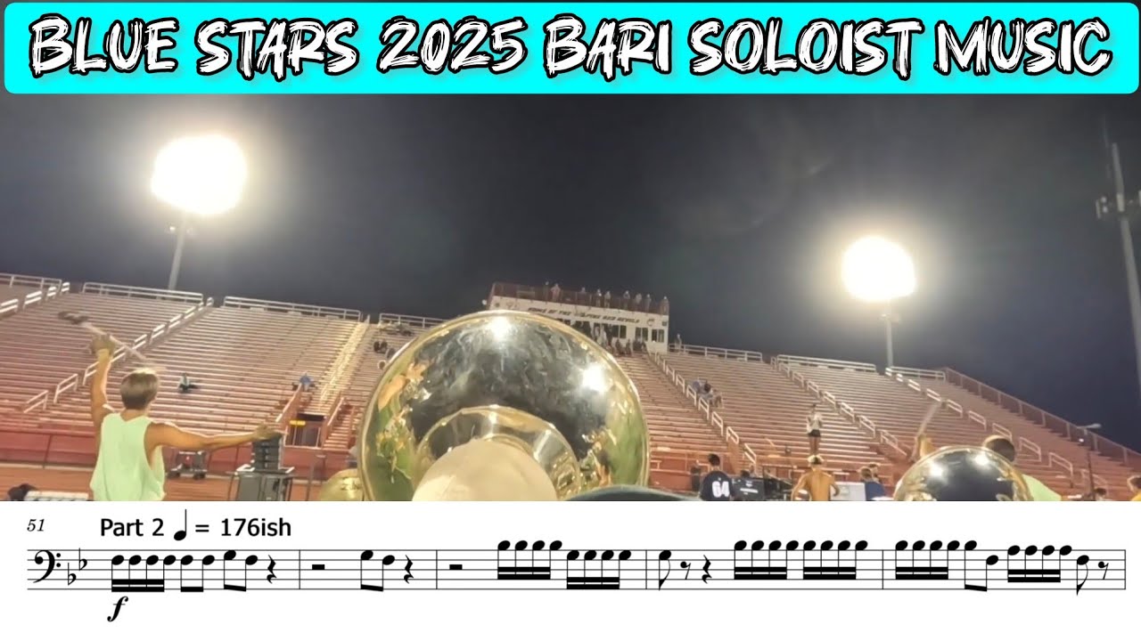 Blue stars 2025 Baritone Soloist Music
