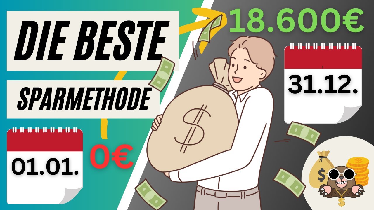 Diese SPARMETHODE hat mein LEBEN VER&Auml;NDERT - Wie ich 18.600 &euro; in einem Jahr gespart habe!