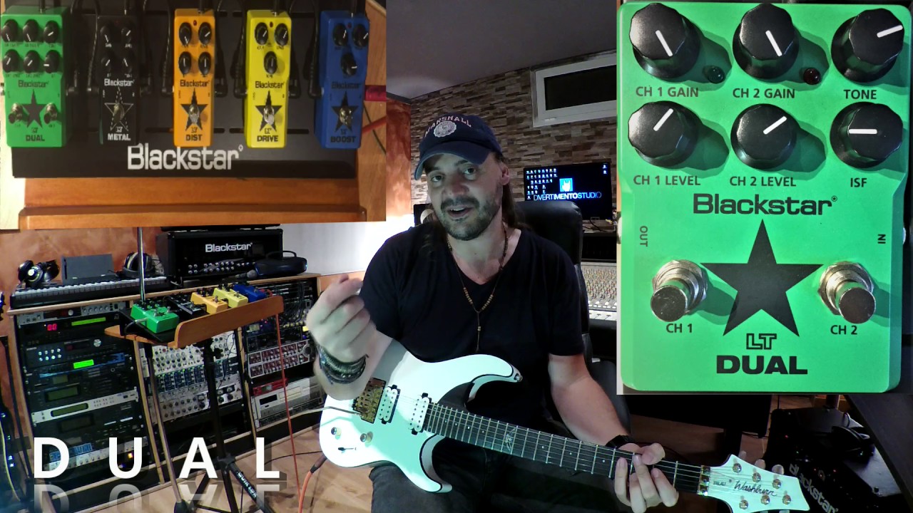 David Palau - BLACKSTAR LT PEDALS ( Distor, Overdrive, Boost )