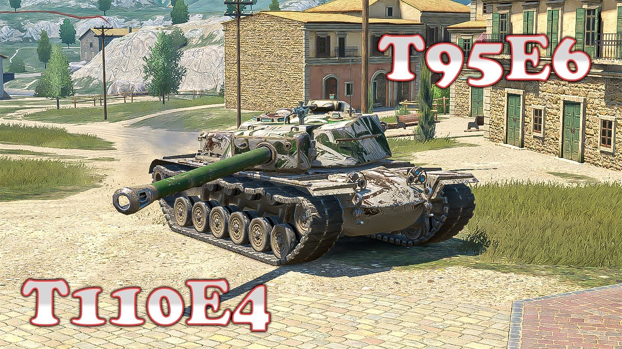T110E4, T95E6 - WoT Blitz UZ Gaming
