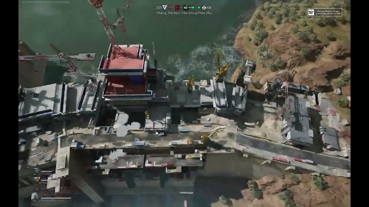 Delta Force gameplay-Map Zero Dam-Offensive and Defensive modes
