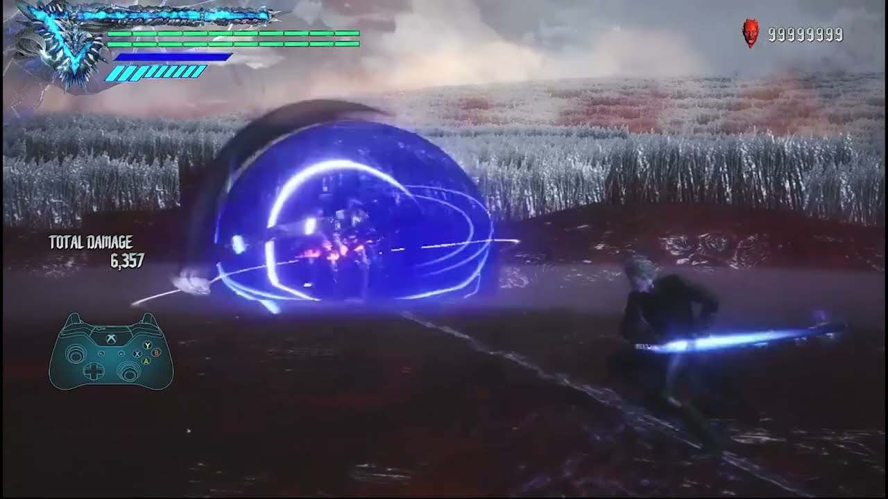 Boss Vergil Mod Moveset