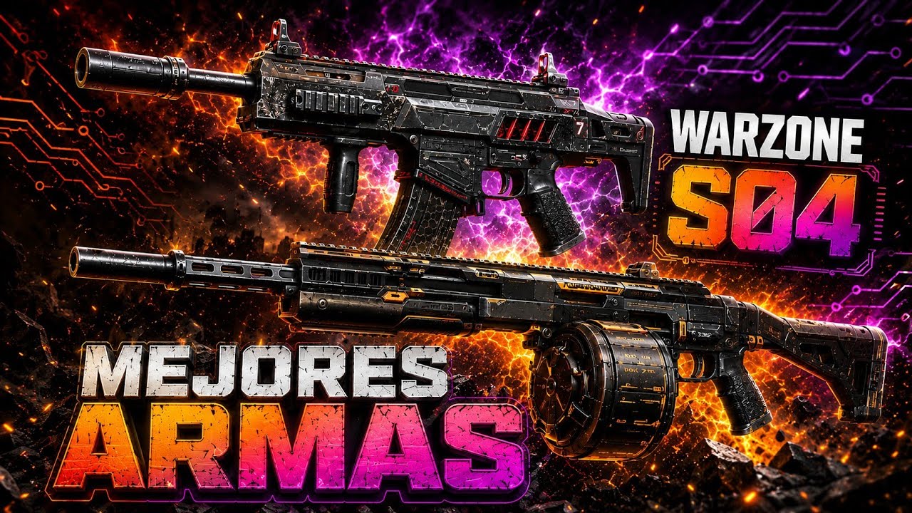 Las MEJORES ARMAS y CLASES META para WARZONE TEMPORADA 4⚡
