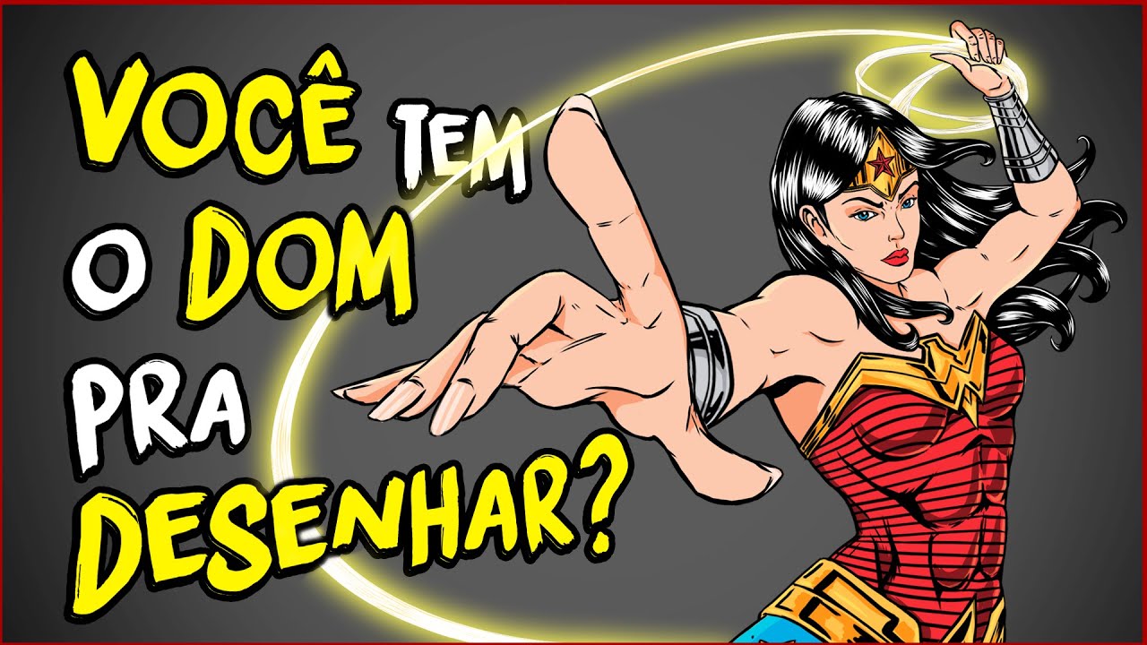 Como aprender a desenhar (Dom existe? E você, tem?) - Arte comentada!
