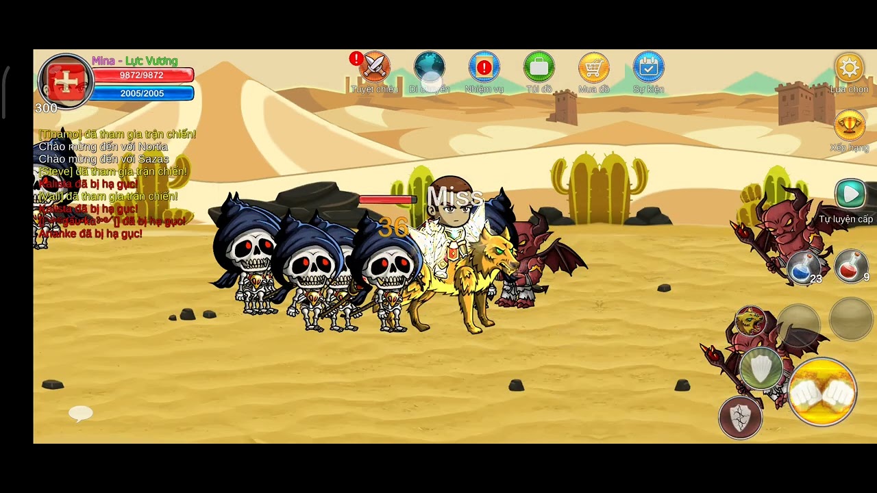 Săn Boss Thế Giới. Game Hero Age.