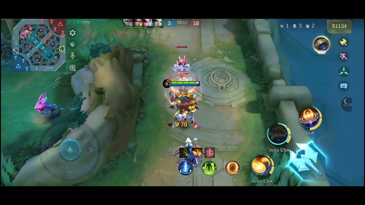 URANUS,VEXANA,HANABI,TIGREAL,ALUCARD VS COMPUTER KITA MENANG 