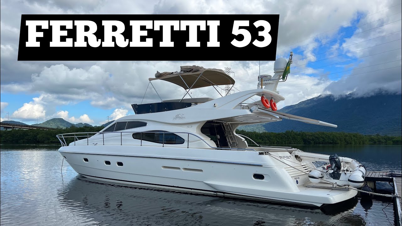 SPIRIT FERRETTI 53 - A venda!