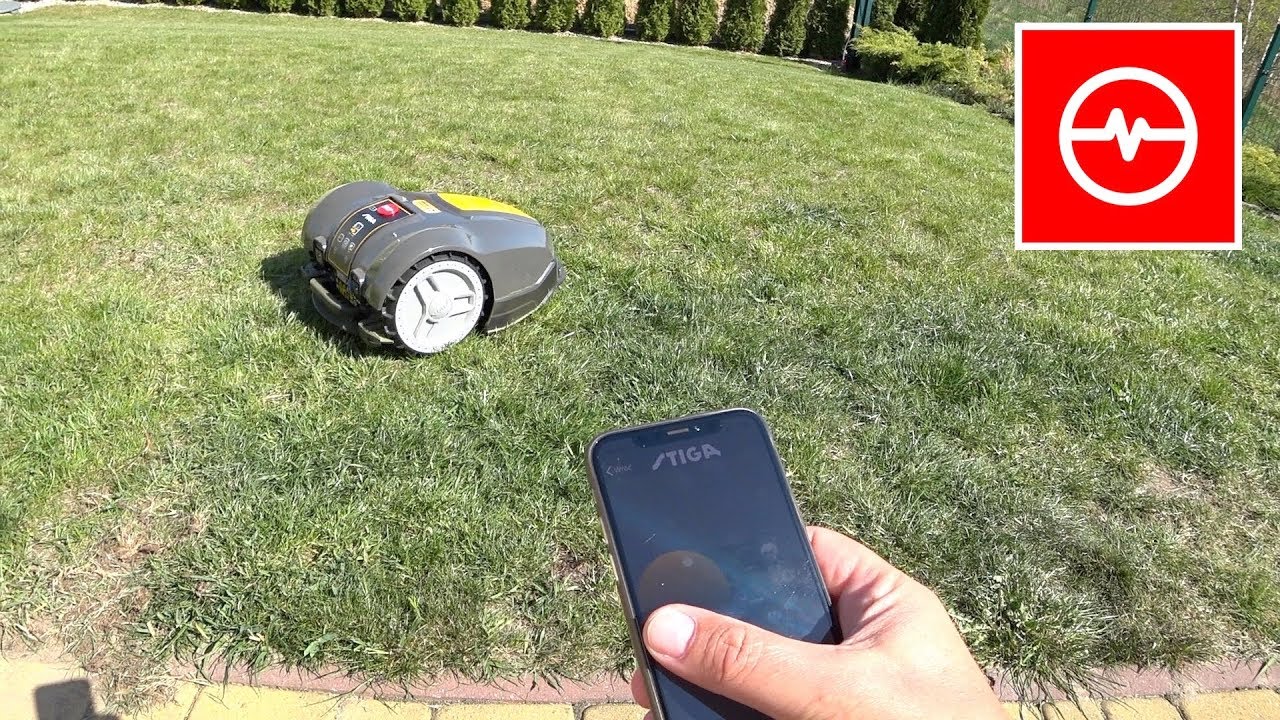 Wiosna w ogrodzie - Robot koszący Stiga Autoclip M5