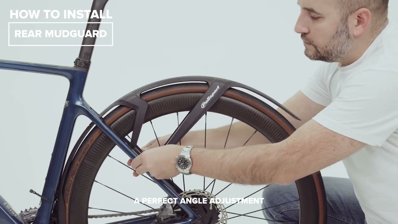 Set apărători noroi Polisport R-Mud 28” | Protecție perfectă pentru bicicletă pe timp de ploaie