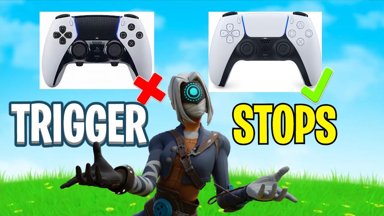 How to get trigger stops in Fortnite PS5 (maybe PS4)