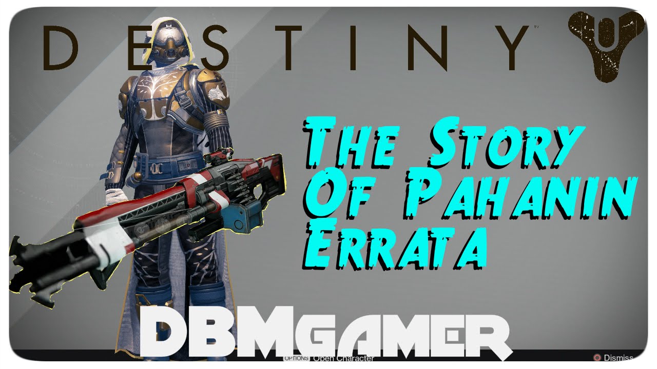 Destiny ☆ The Story of Pahanin Errata and Super Good Advice