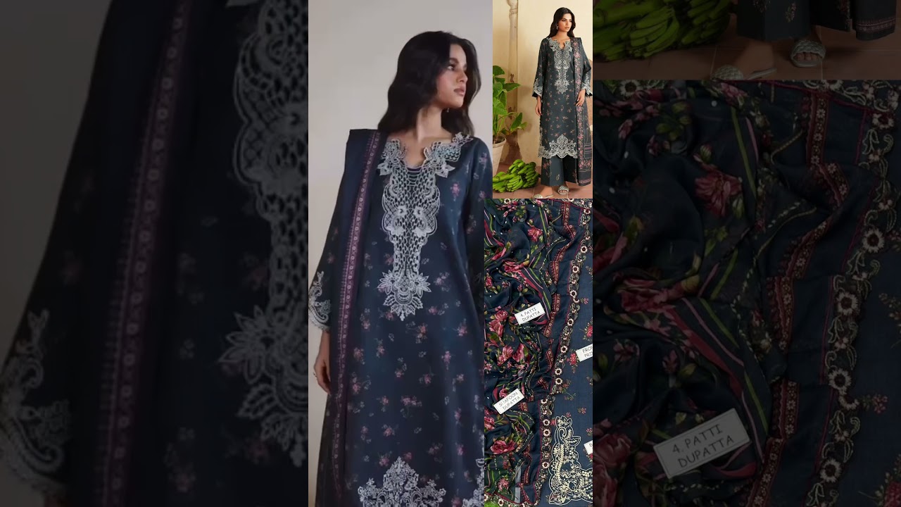 ✨ Luxury Digital Printed Lawn 3-Piece Unstitched Suit – Summer Collection 2026 ✨ 