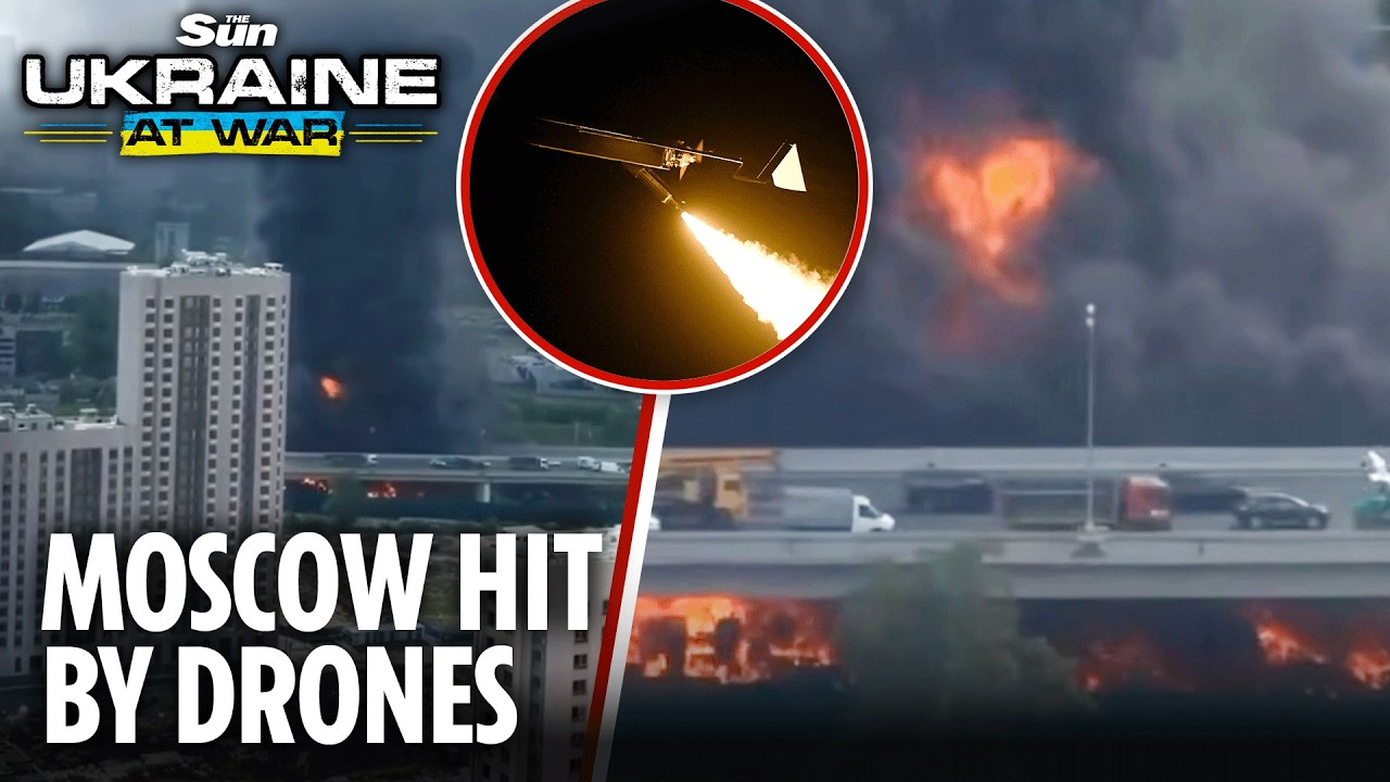 Deadly deep strikes hit Moscow area as Ukraine launches more than 1,000 drones