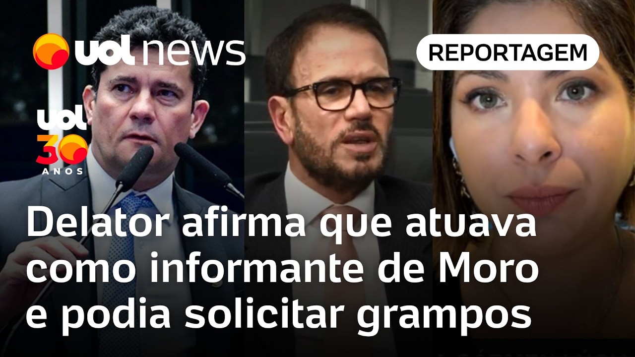 Delator diz que atuava como informante de Moro e podia pedir grampos; Daniela Lima explica o caso