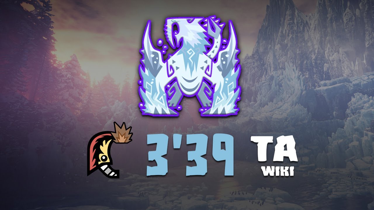 【MHWI】Frostfang Barioth GreatSword Solo 03'39
