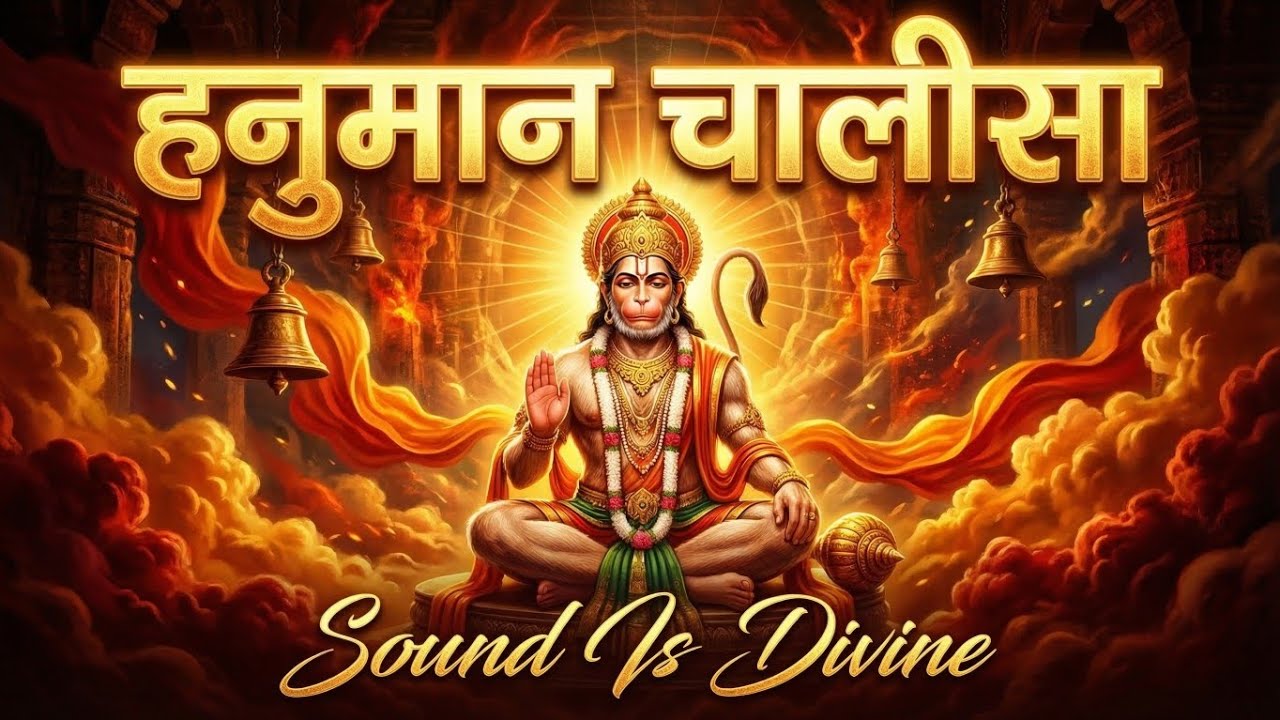 Hanuman Chalisa Full | हनुमान चालीसा 🙏 Powerful Devotional Bhajan | Sound Is Divine