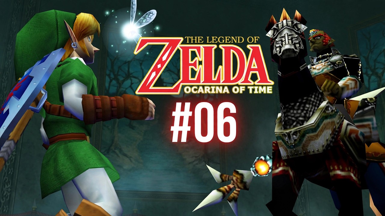 AO VIVO Jogando Zelda Ocarina of Time #06