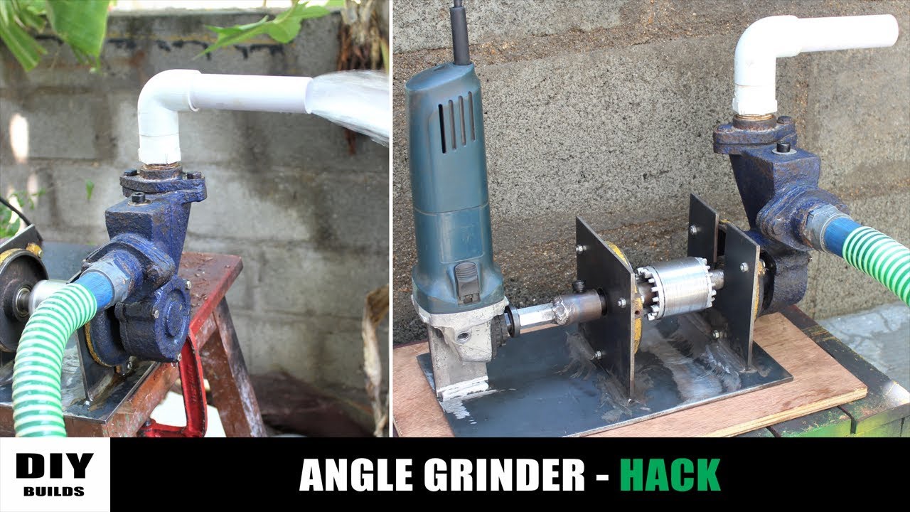 Angle Grinder HACK - Water Pump | DIY