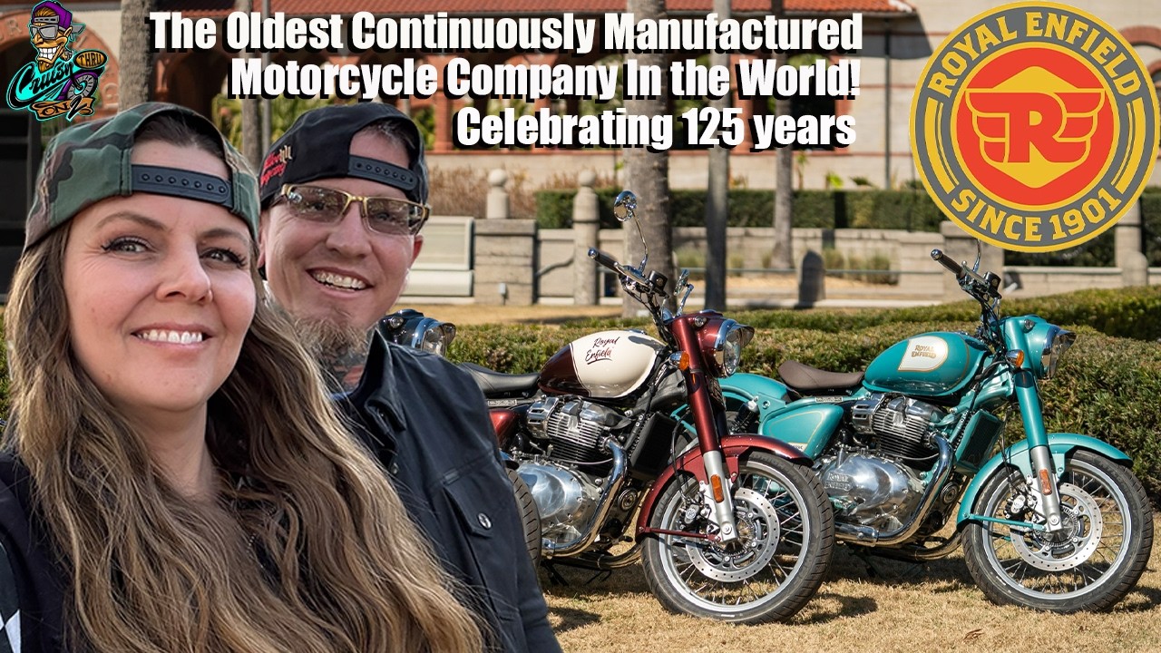 Урок истории Royal Enfield и запуск модели Classic 650.