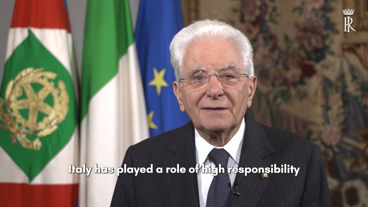 Message from the President of the Italian Republic, H.E. Mr. Sergio Mattarella on #UNCharter #un80