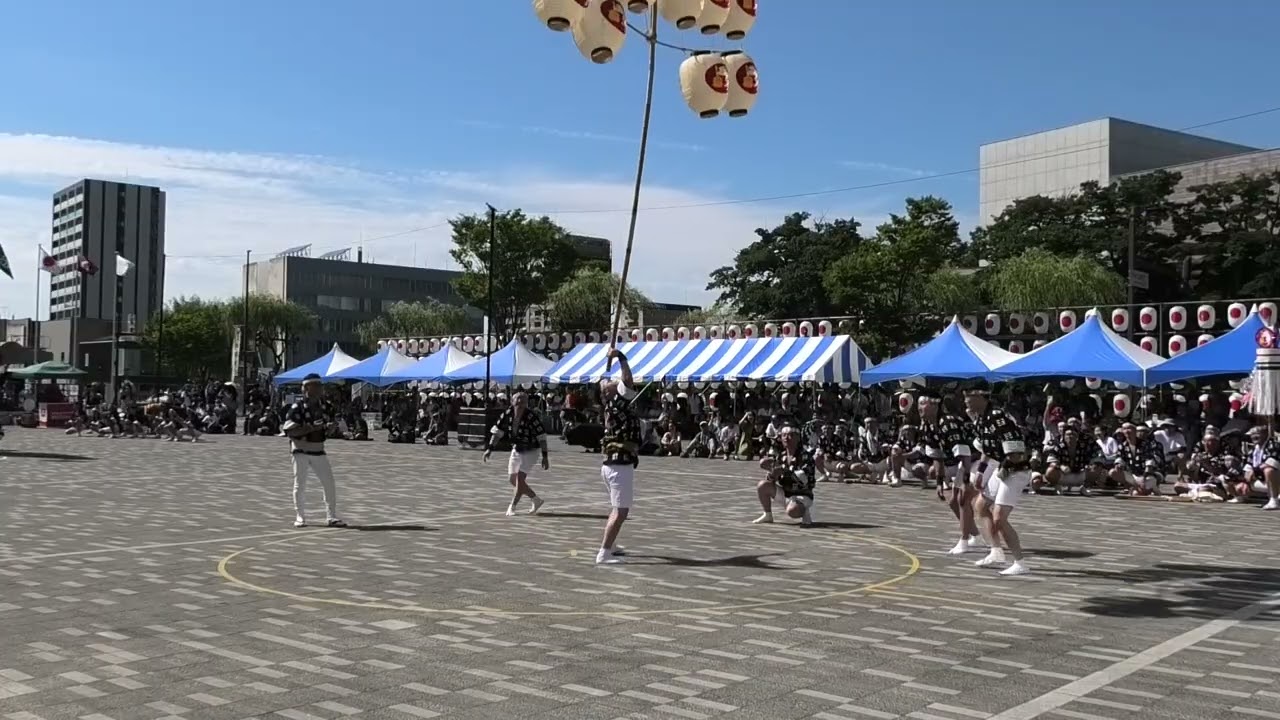 2025.8.4 竿燈妙技大会予選（大若団体規定・上米町一丁目C）