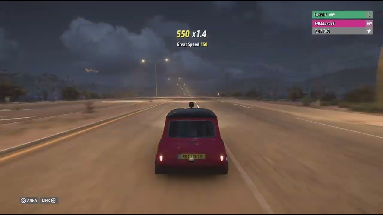 Racing/drifting in Forza horizon 5