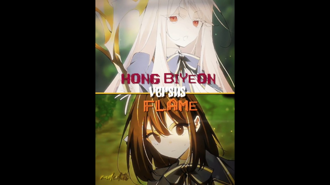 | Hong biyeon vs flame | #magicacademygeniusblinker #edit #manhwa #lightnovel #webnovel